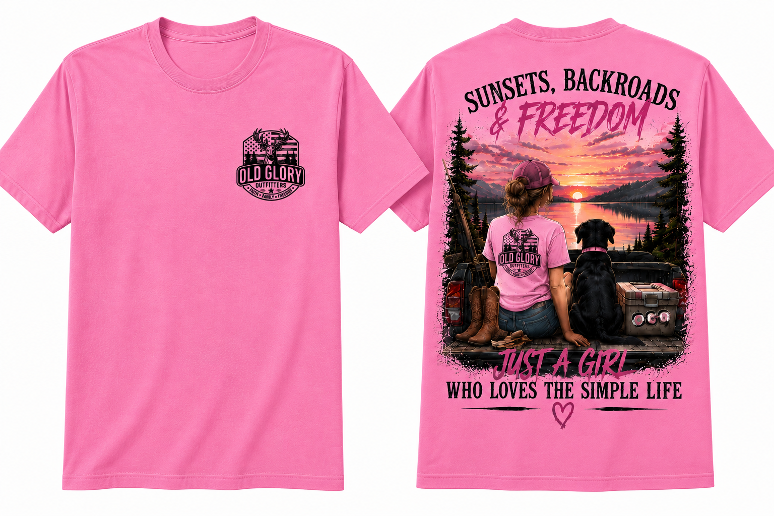 Women Sunsets