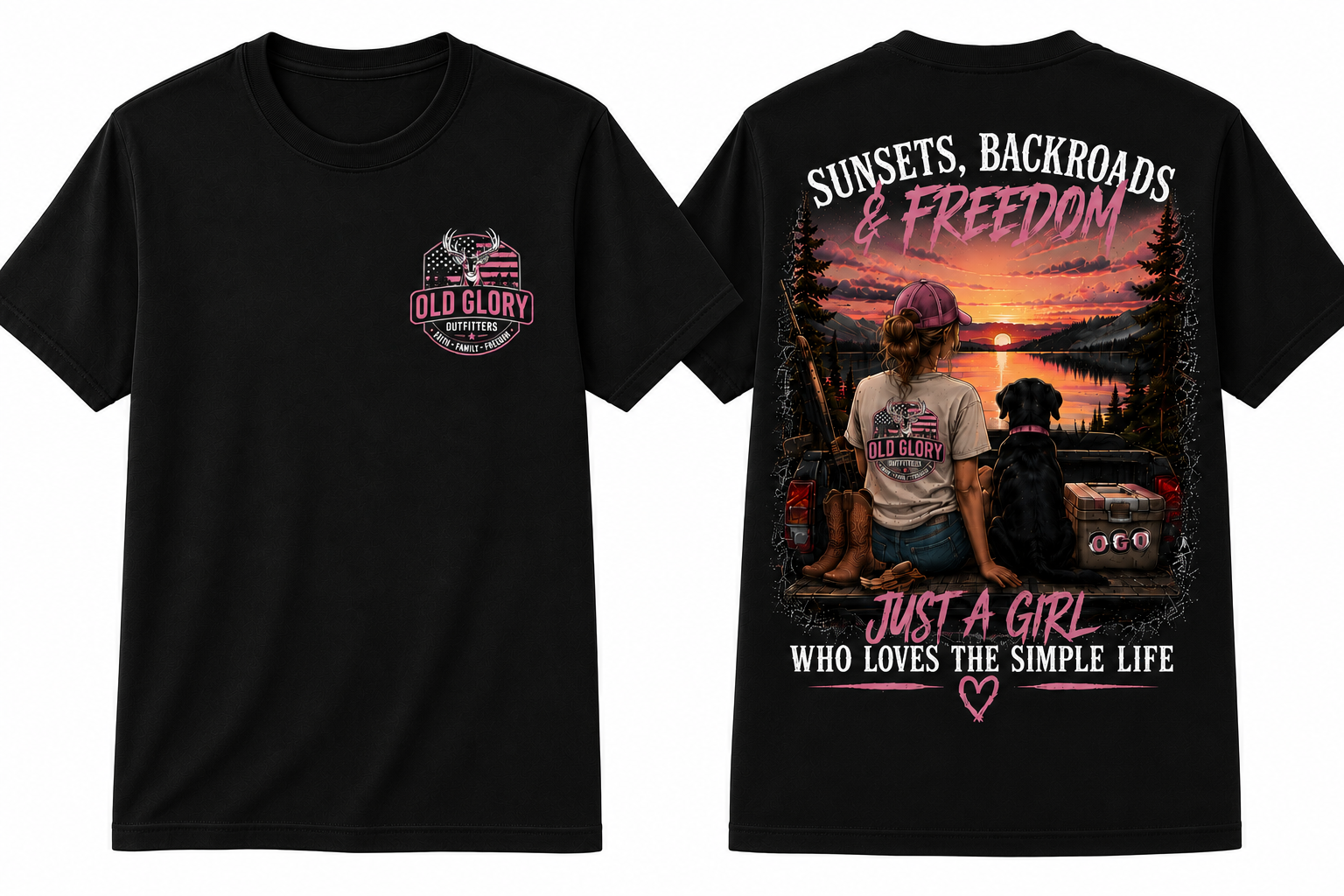Women Sunsets