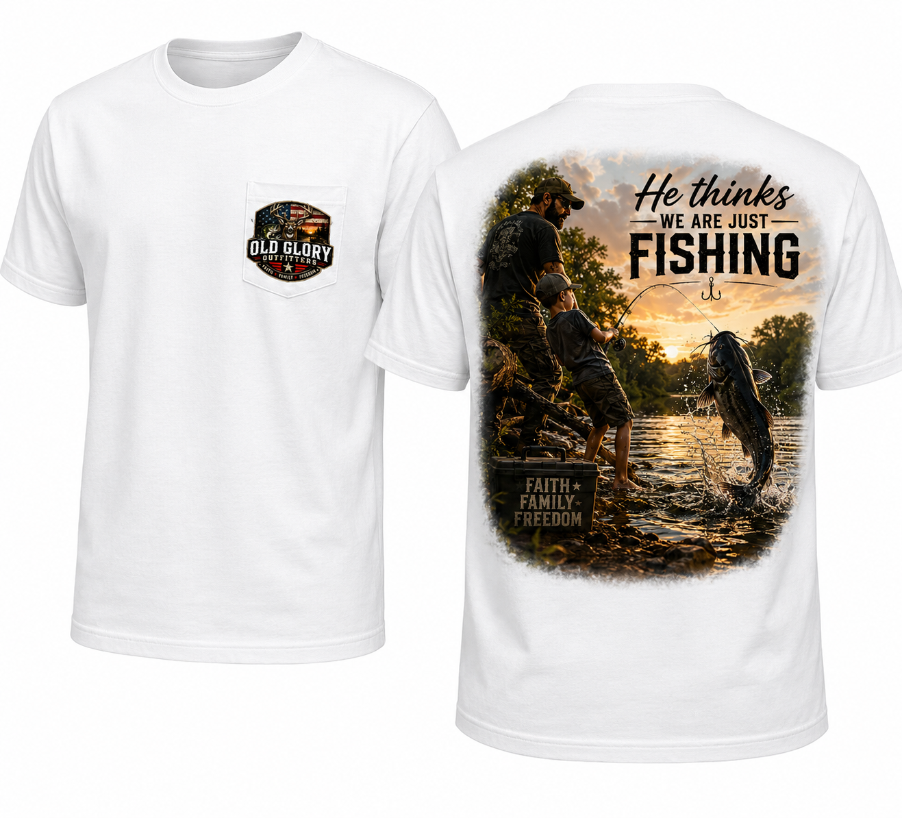 Thinks We Are  Fishing